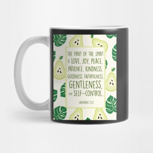 Fruit of the spirit Galatians 5:22 Mug